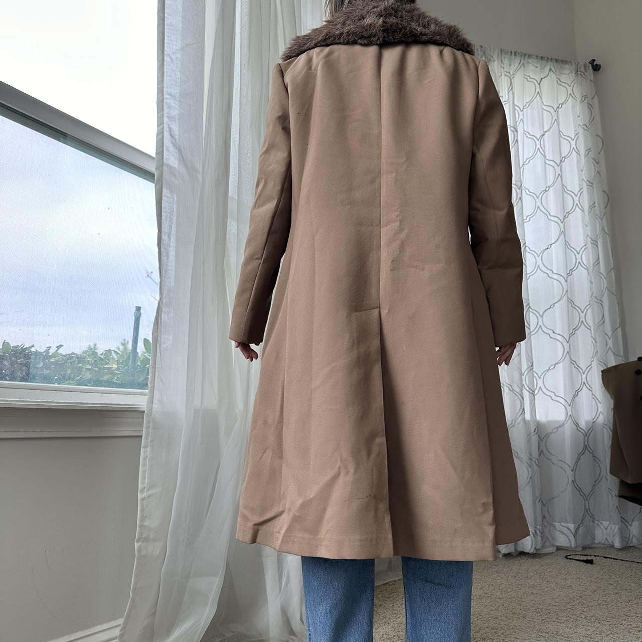 London Fog Women's Brown and Tan Coat