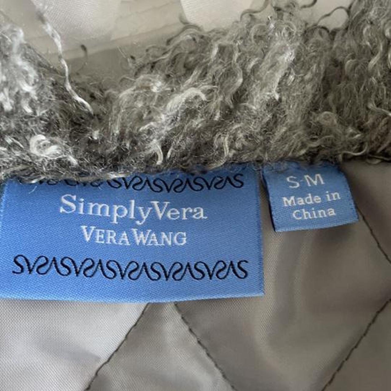 Vera Wang Women's Grey Gilet