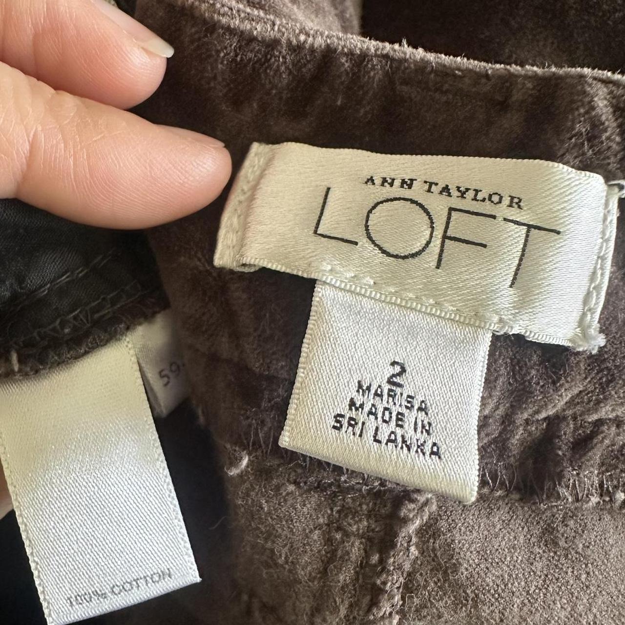 LOFT Women's Brown Trousers