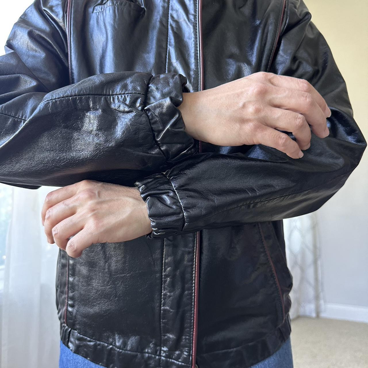 Women's Black and Red Jacket