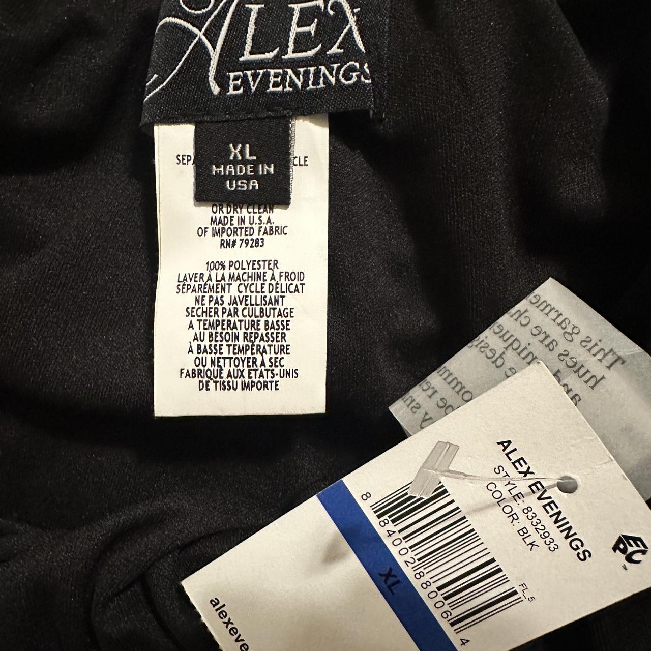 Alex Evenings Women's Black Trousers