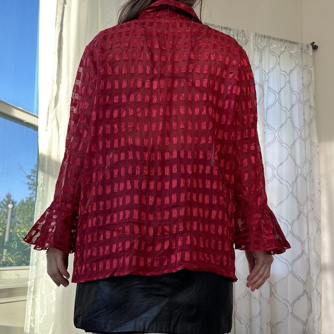 Notations Women's Red Blouse