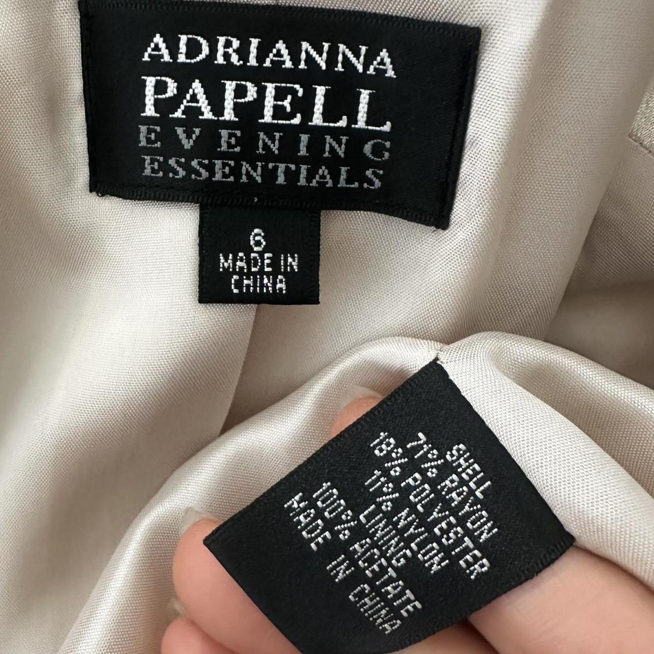 Adrianna Papell Women's Cream and Black Jacket