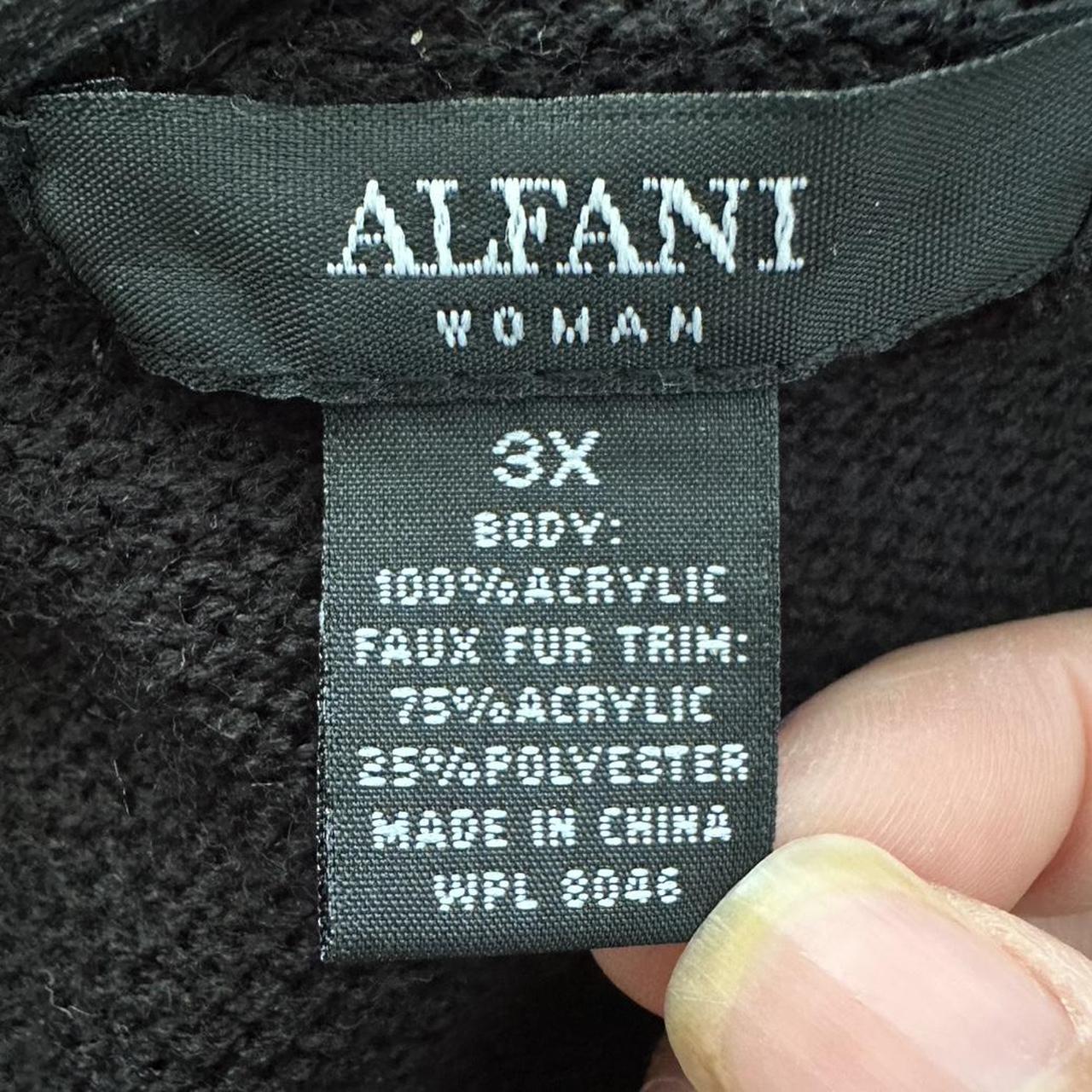 Alfani Women's Black Coat