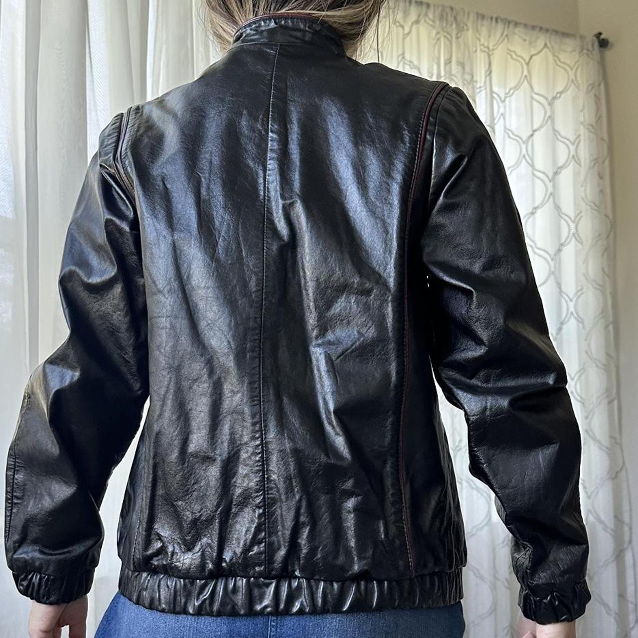 Women's Black and Red Jacket