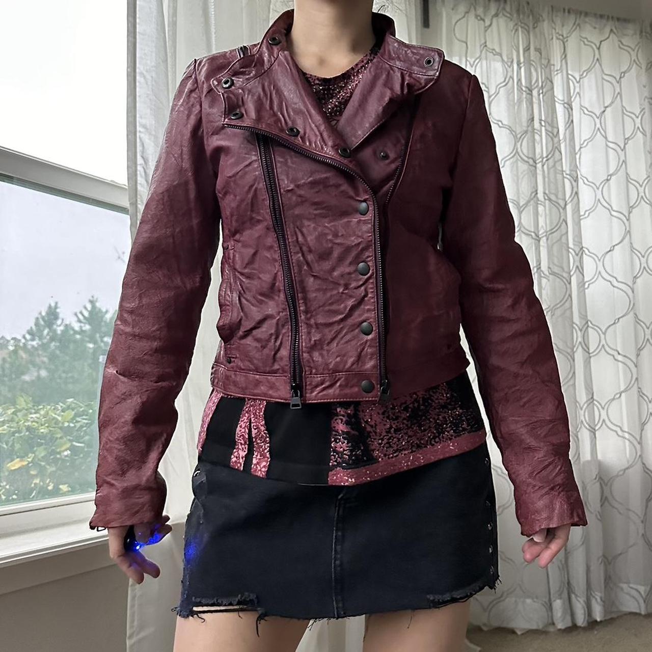 Levi's Women's Burgundy and Red Jacket