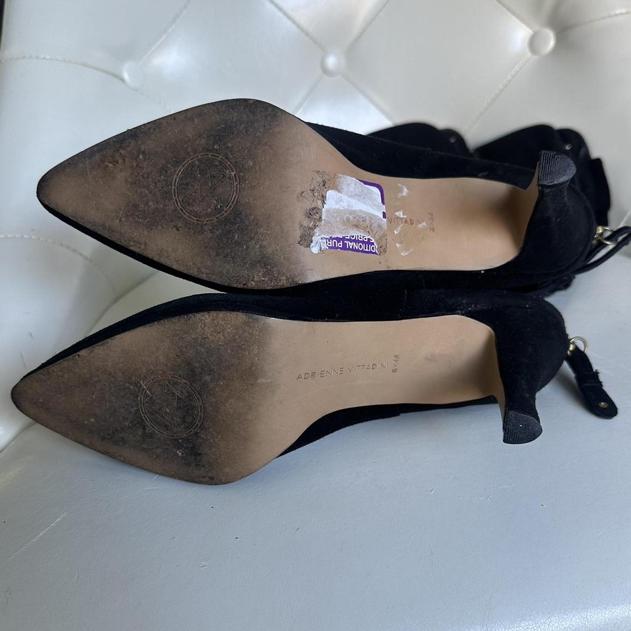 Women's Black and Gold Boots