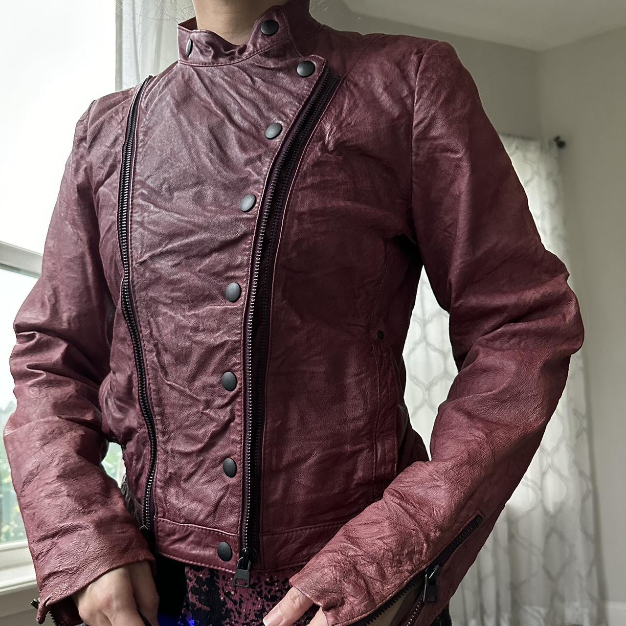 Levi's Women's Burgundy and Red Jacket