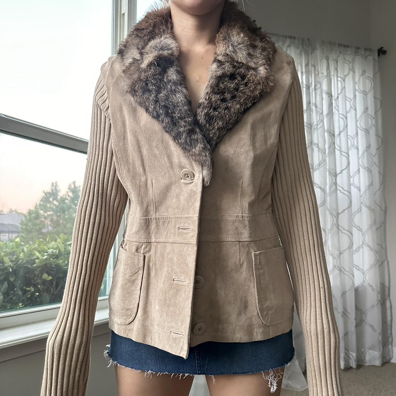 John Paul Richard Women's Tan and Cream Jacket