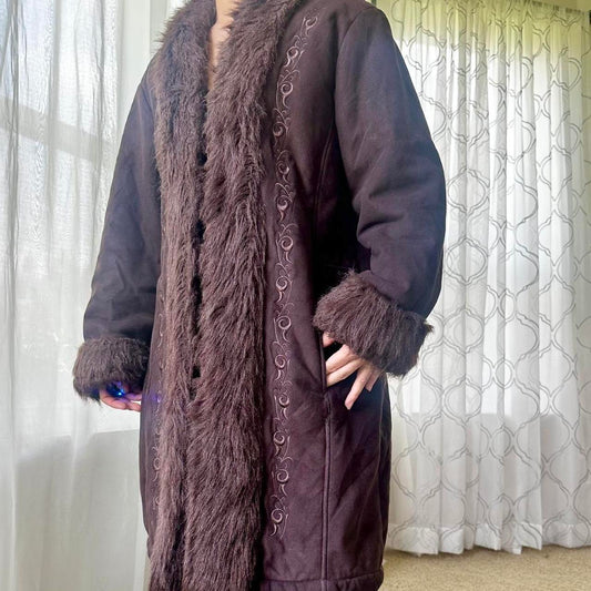 Anne Klein Women's Brown Coat