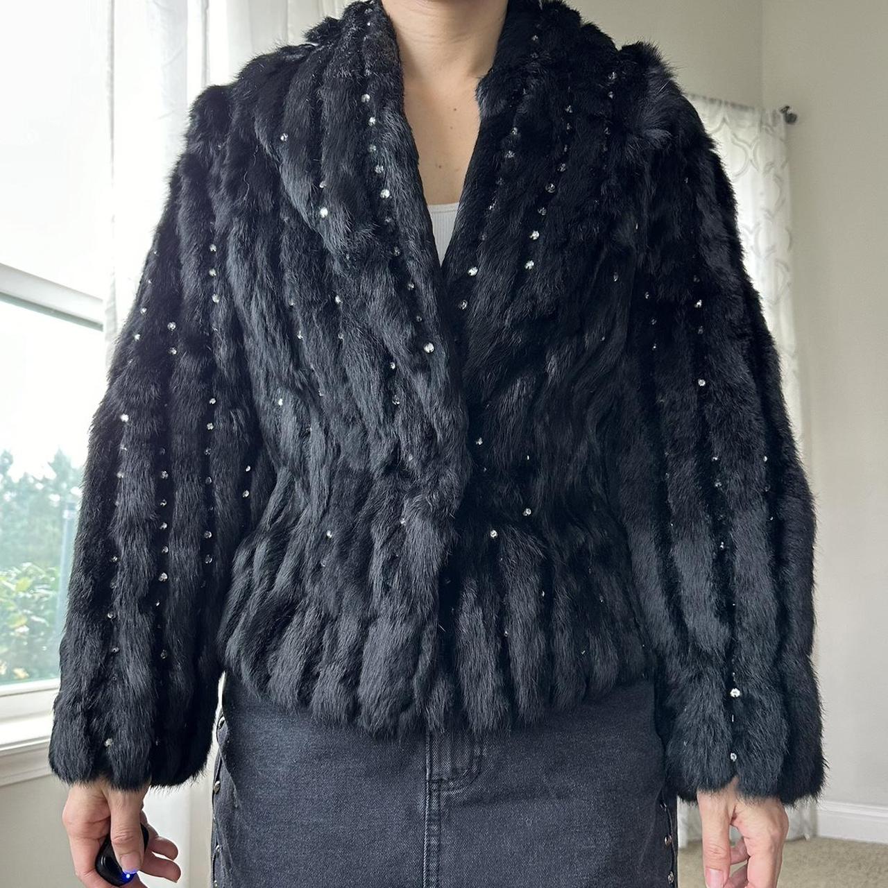 Cache Women's Black Coat