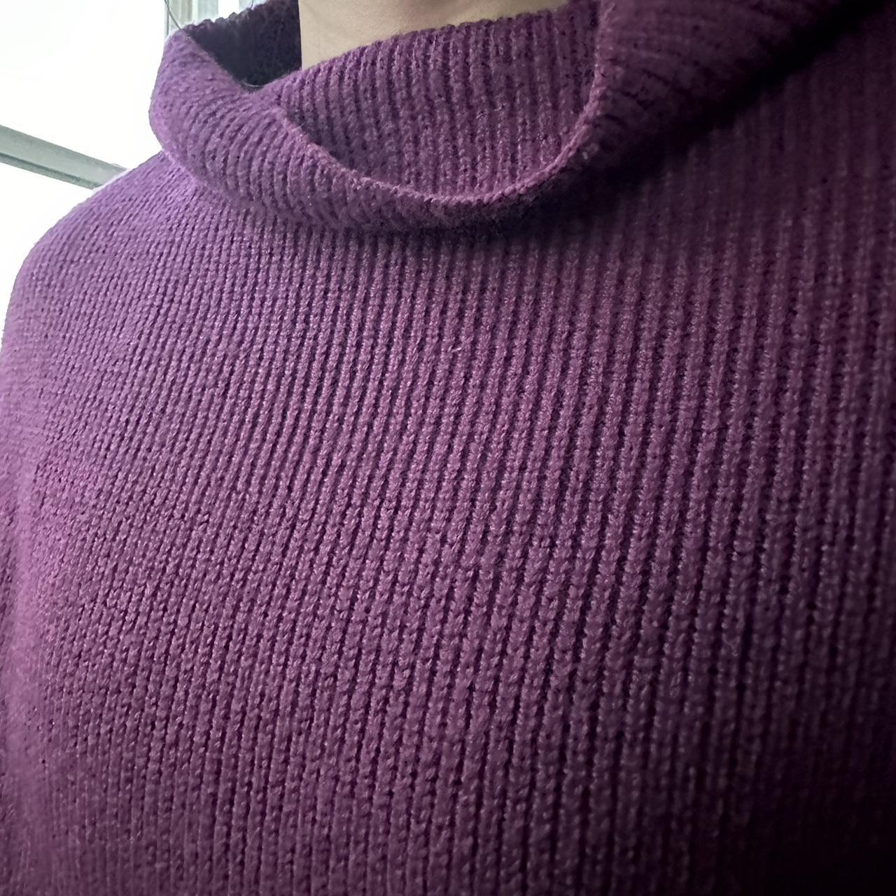 Chico's Women's Purple and Burgundy Jumper