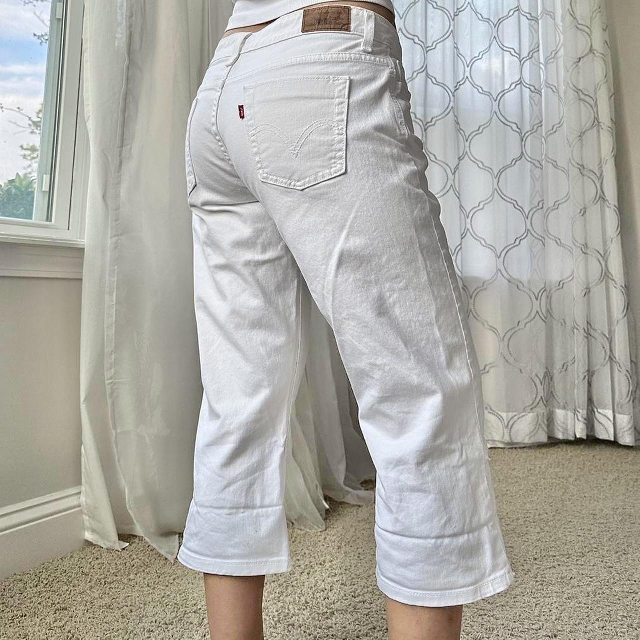 Levi's Women's White Trousers