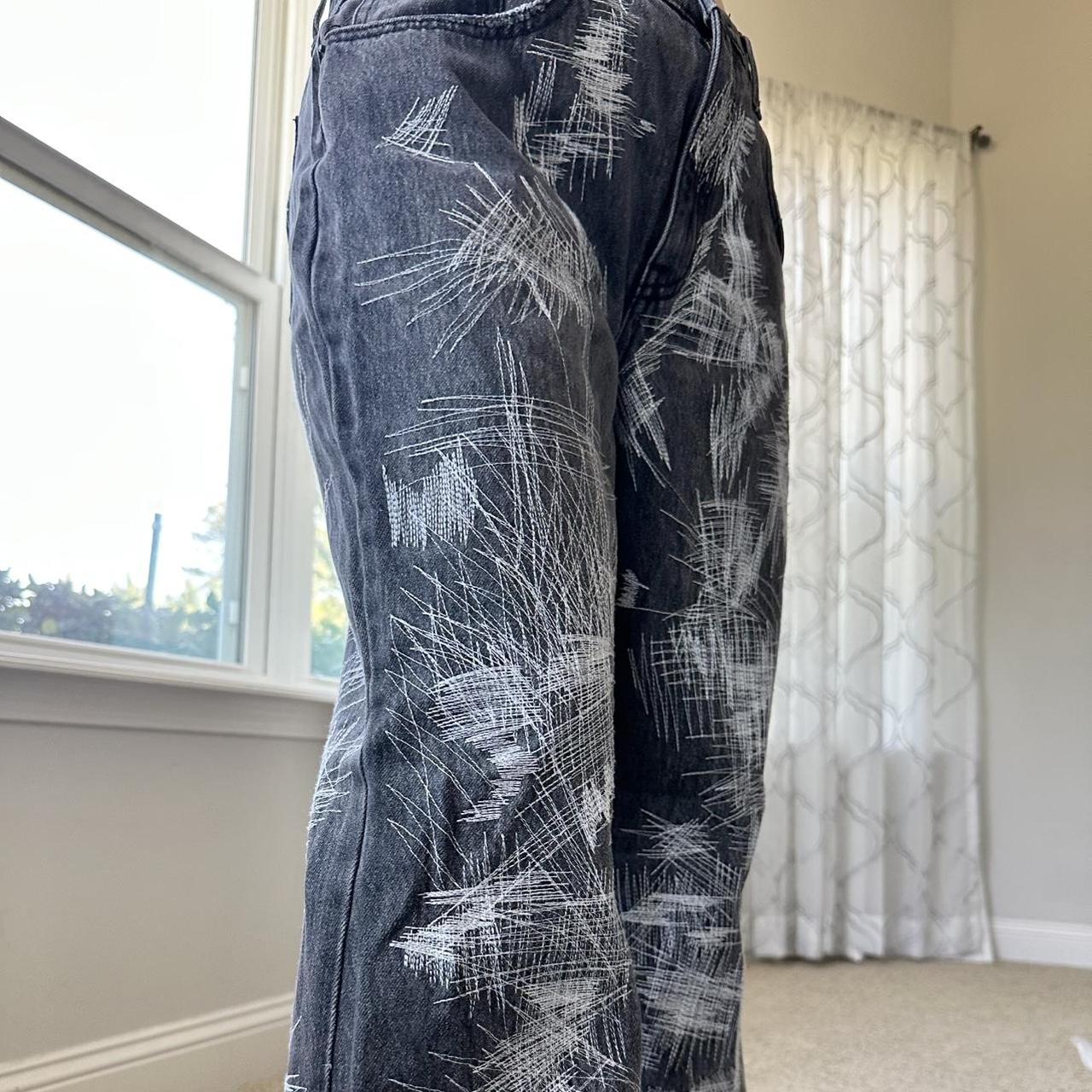 BDG Women's Black and White Jeans