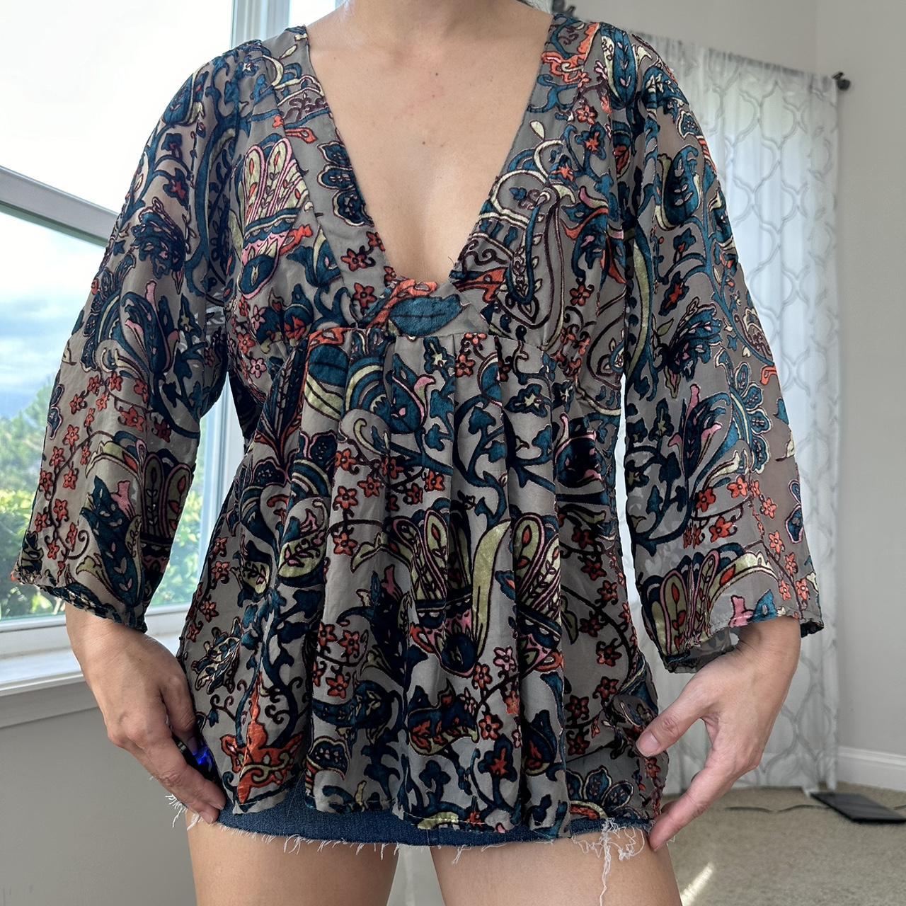 Altar'd State Women's Multi Blouse