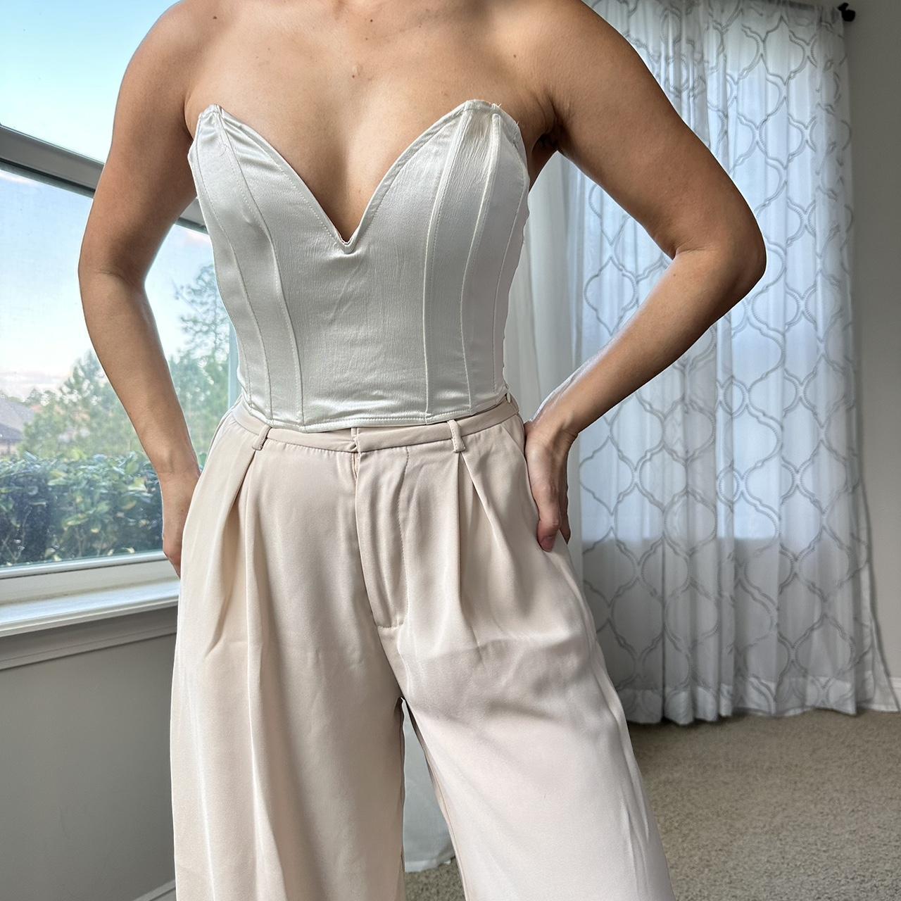 Zara Men's Cream Corset