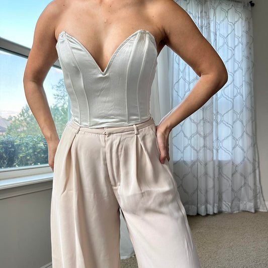 Zara Men's Cream Corset