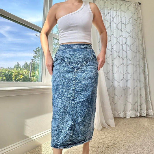 Women's Blue Skirt