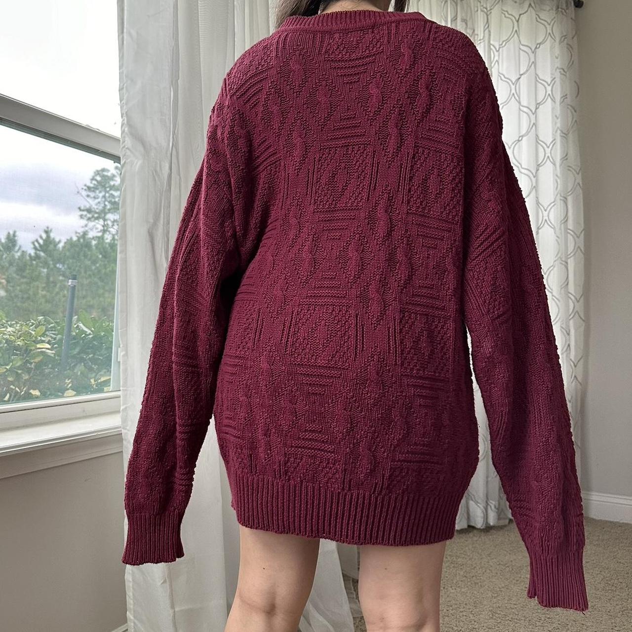 Women's Burgundy Jumper