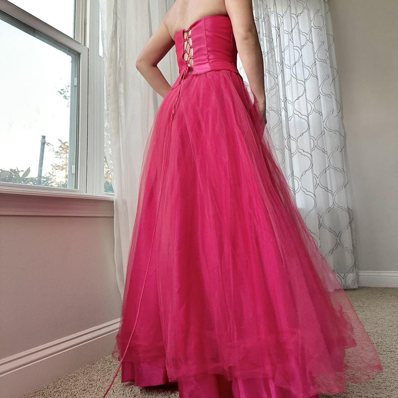 Blondie Nites Women's Pink and Red Dress