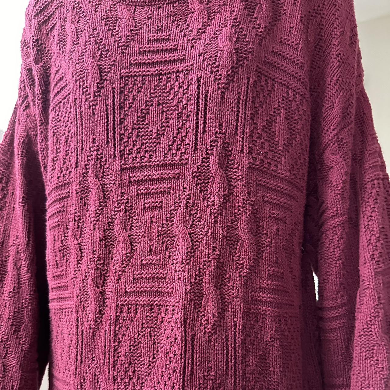 Women's Burgundy Jumper