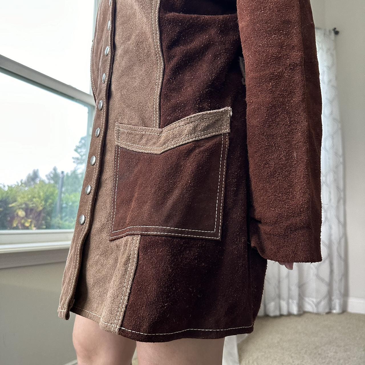 Women's Tan and Brown Coat