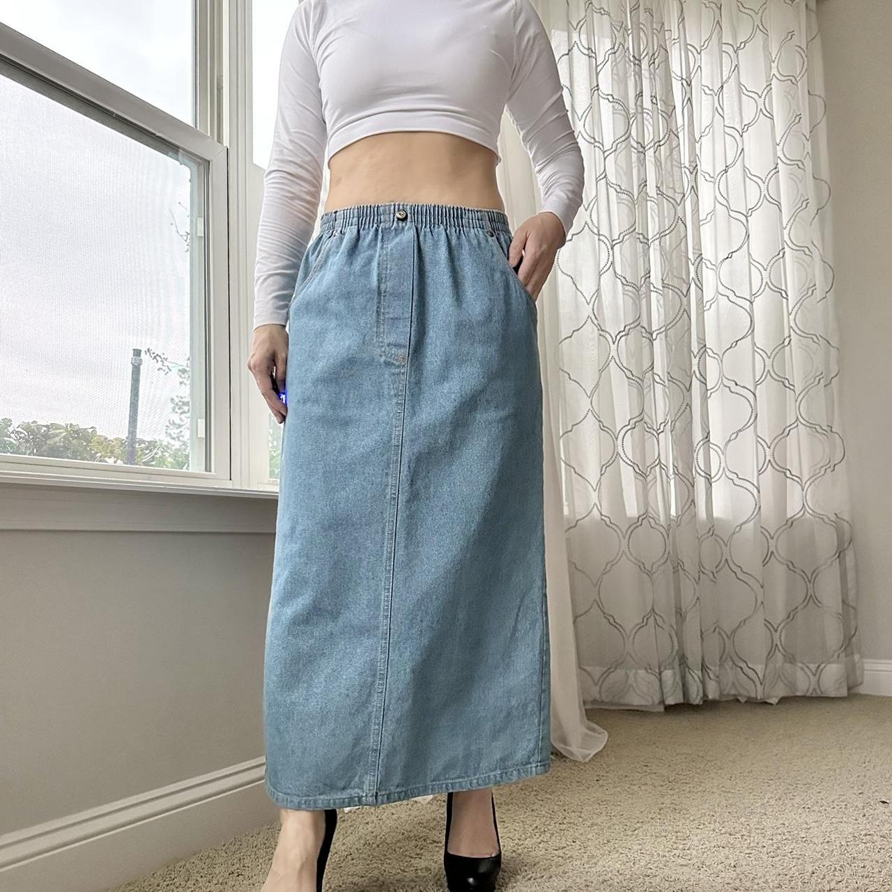 Women's Blue Skirt