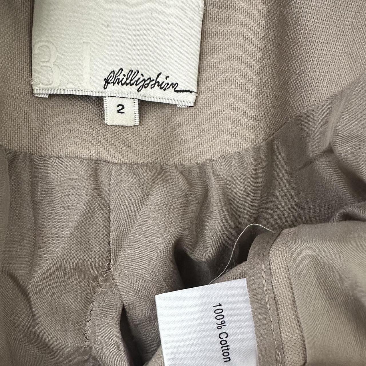 3.1 Phillip Lim Women's Tan and Cream Jacket