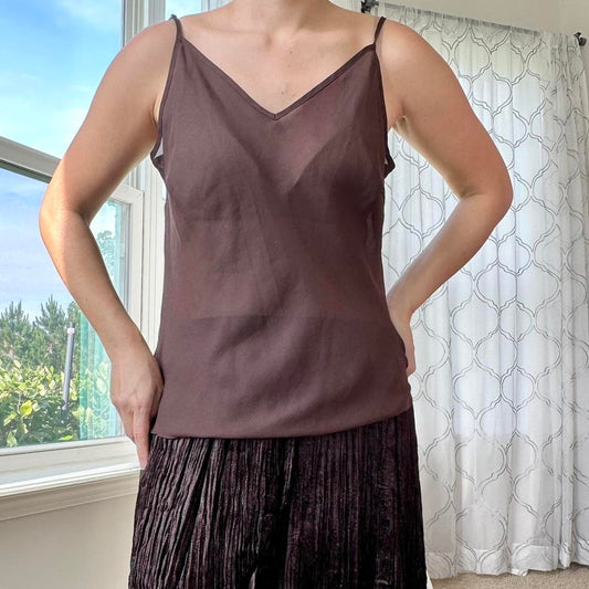 Women's Brown Vest