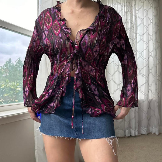 Notations Women's Multi Blouse