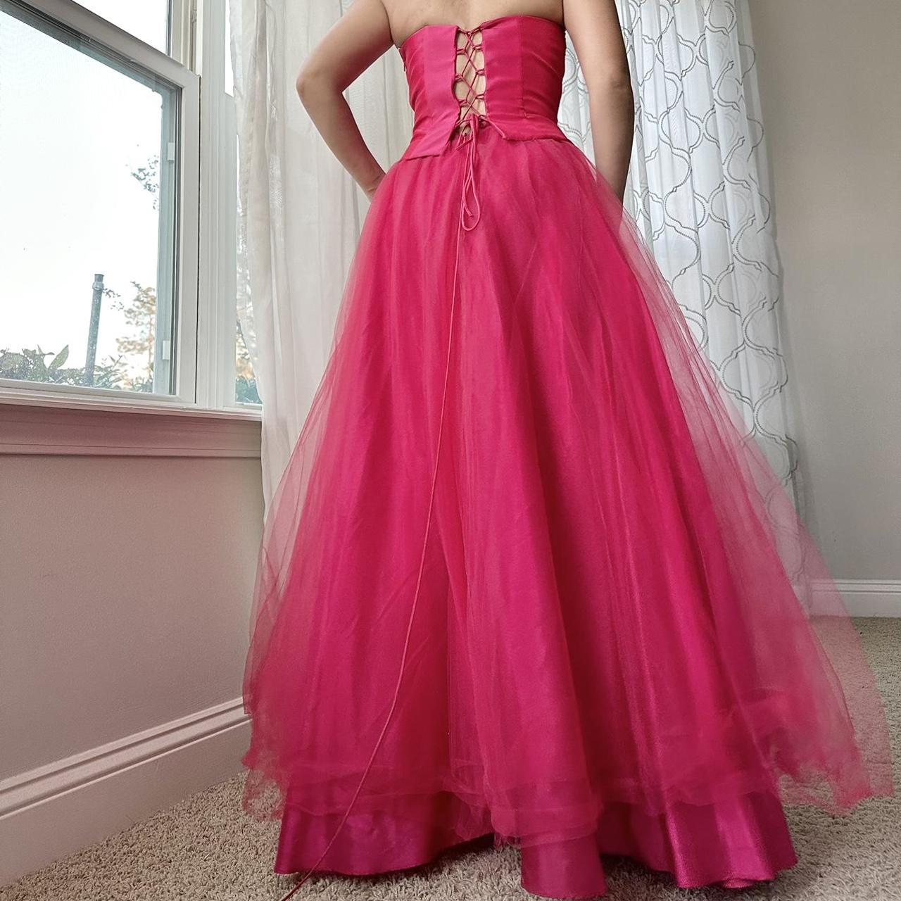 Blondie Nites Women's Pink and Red Dress