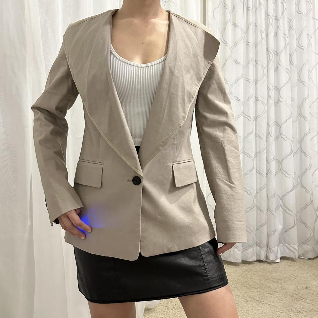 3.1 Phillip Lim Women's Tan and Cream Jacket