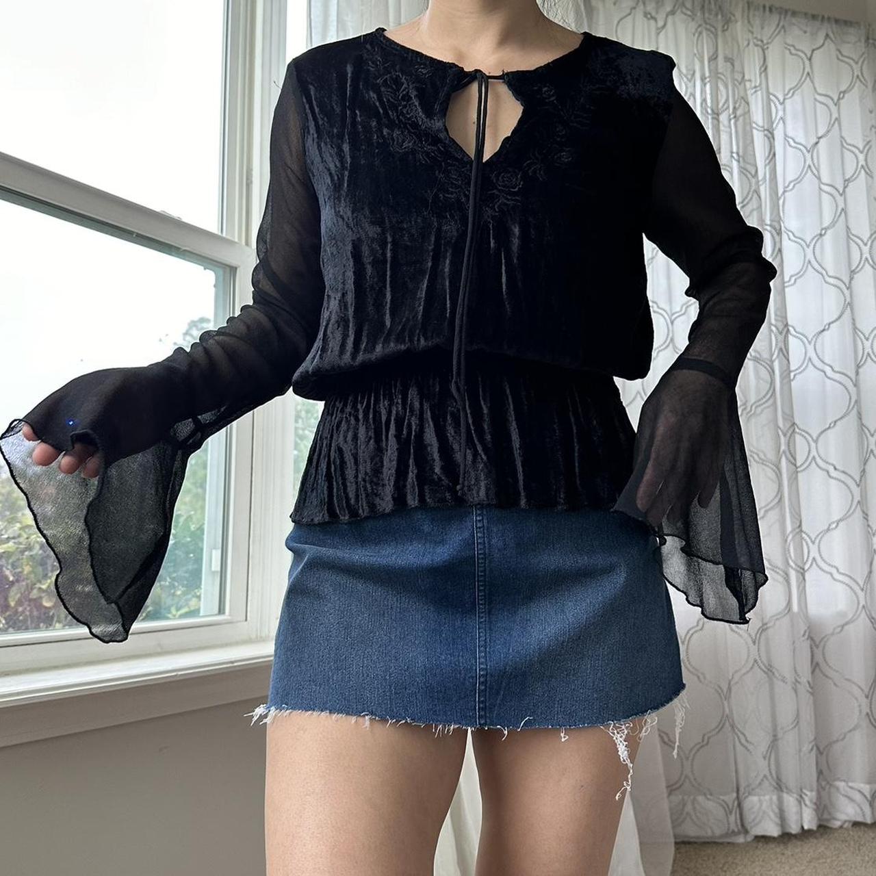 Women's Black Blouse