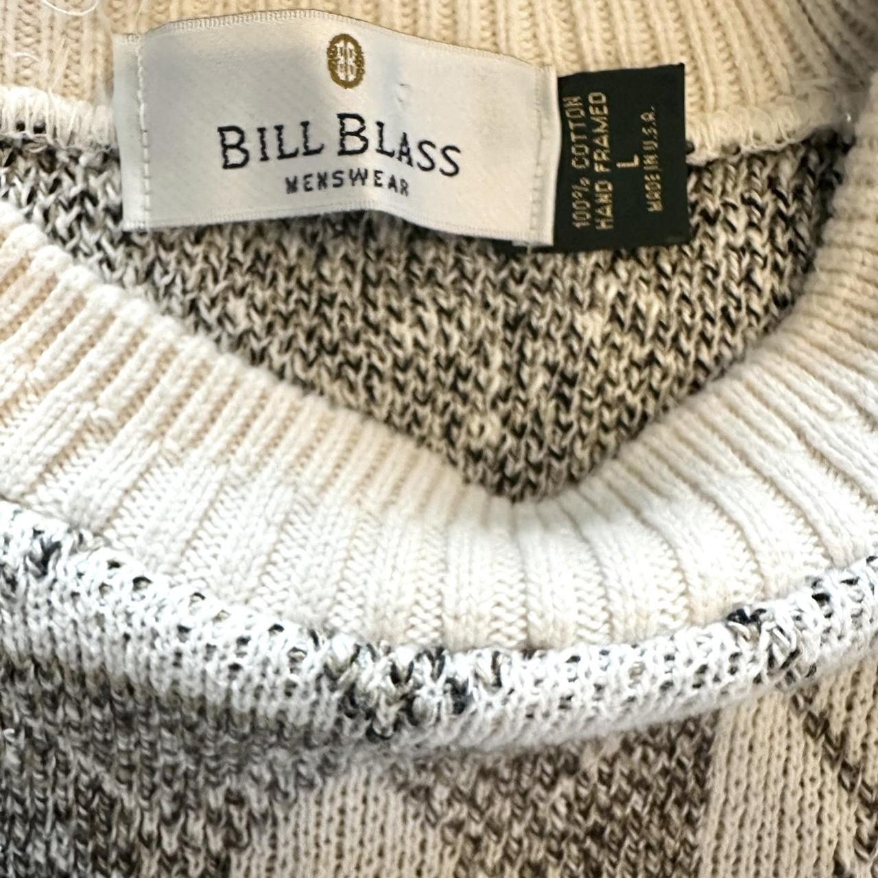 Bill Blass Women's Cream and Brown Jumper