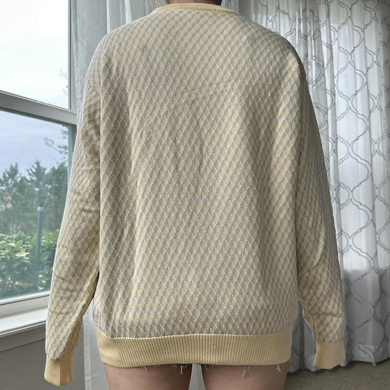 Women's Yellow and Blue Jumper