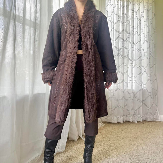 Anne Klein Women's Brown Coat