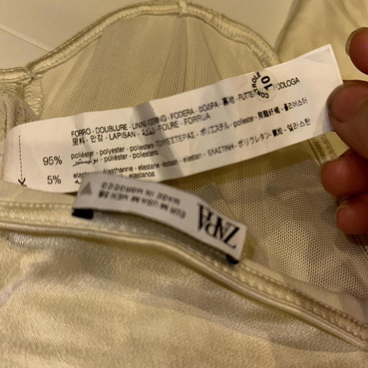 Zara Men's Cream Corset