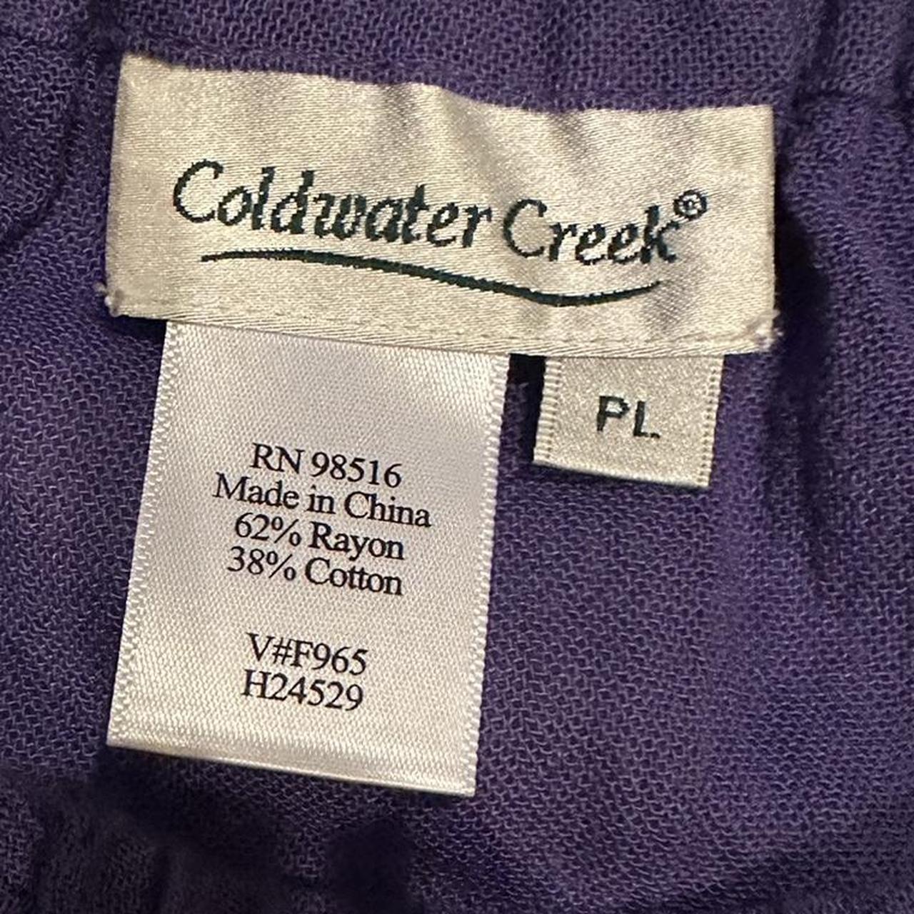 Coldwater Creek Women's Purple Skirt