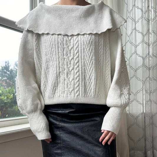 Women's Cream Jumper