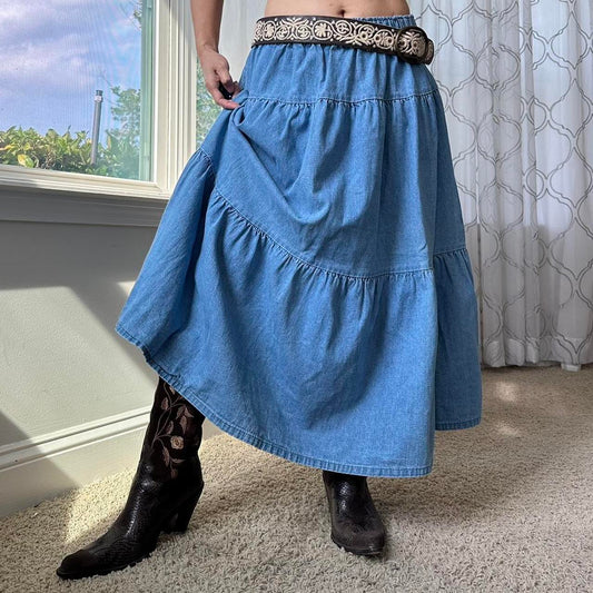 Women's Blue Skirt