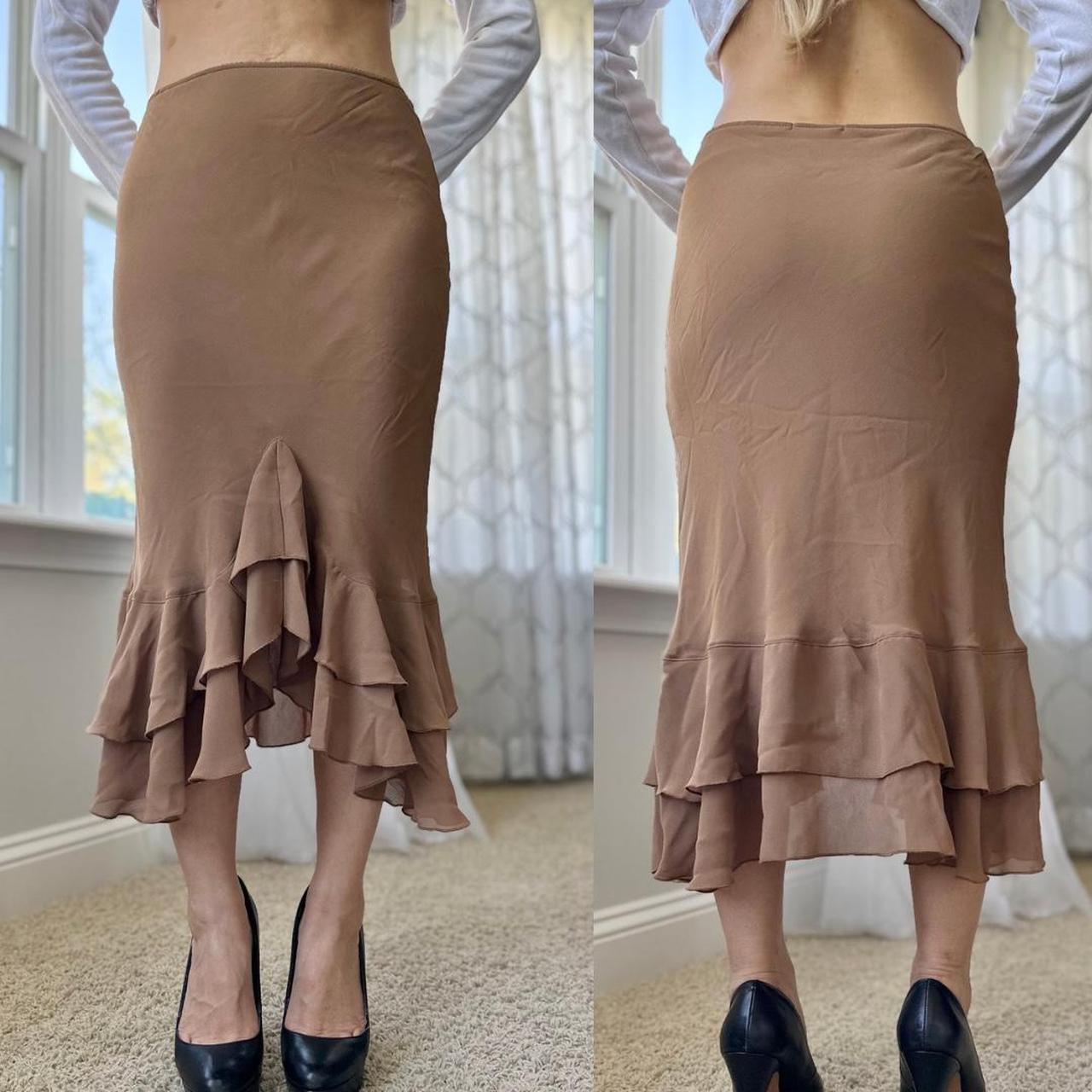 Forever 21 Women's Tan Skirt