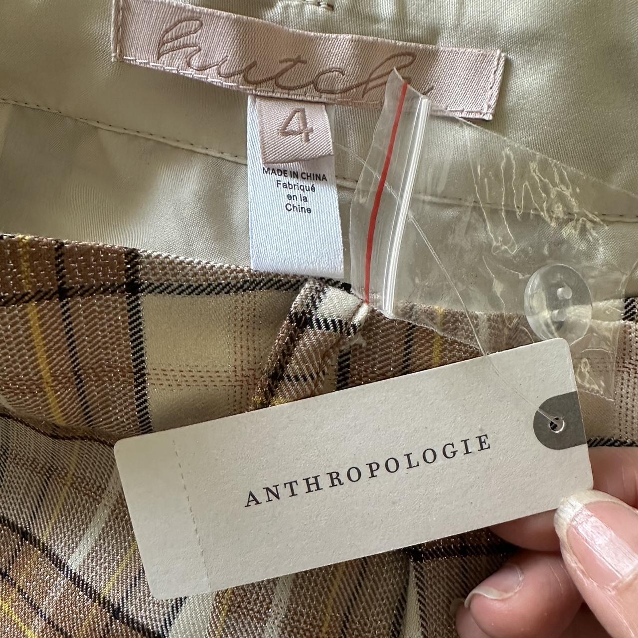Anthropologie Women's Brown and Tan Trousers