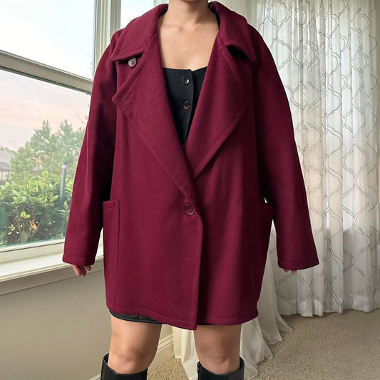 Women's Burgundy Jacket