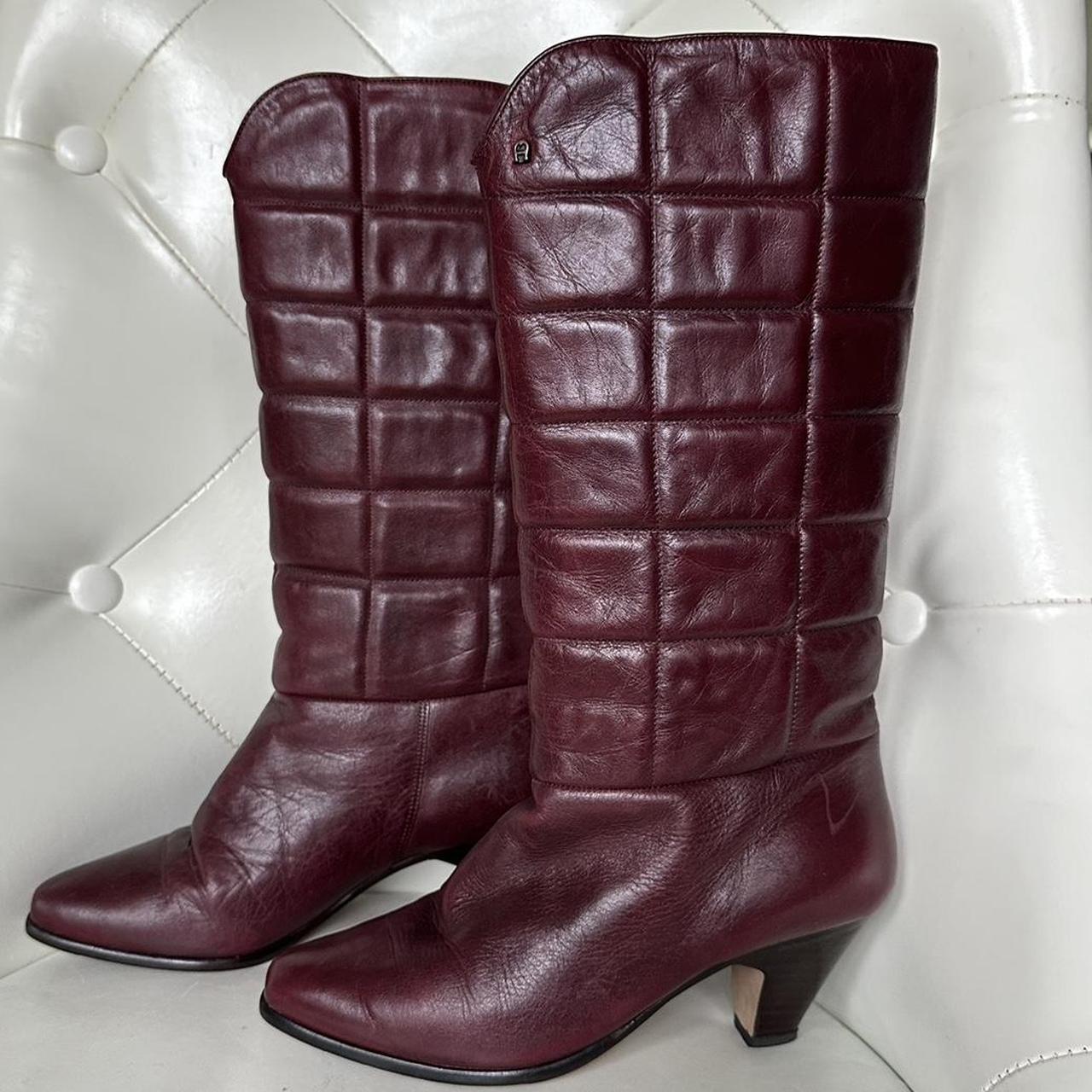 Aigner Women's Burgundy and Red Boots