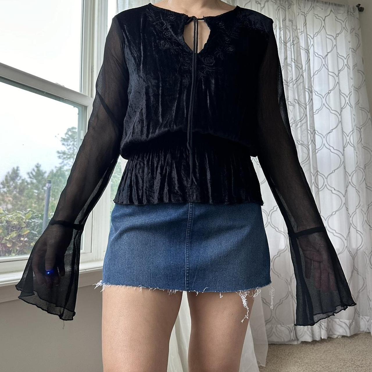 Women's Black Blouse