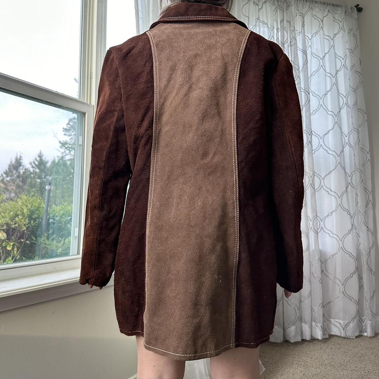 Women's Tan and Brown Coat