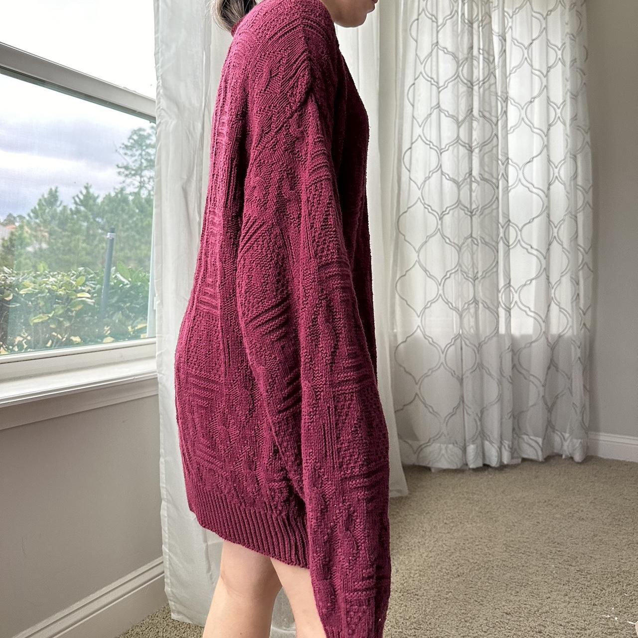 Women's Burgundy Jumper