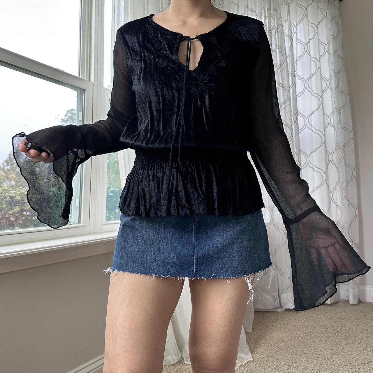 Women's Black Blouse