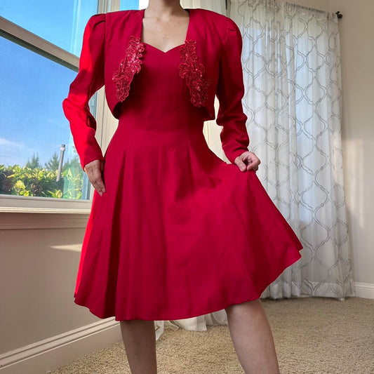 Women's Red Dress