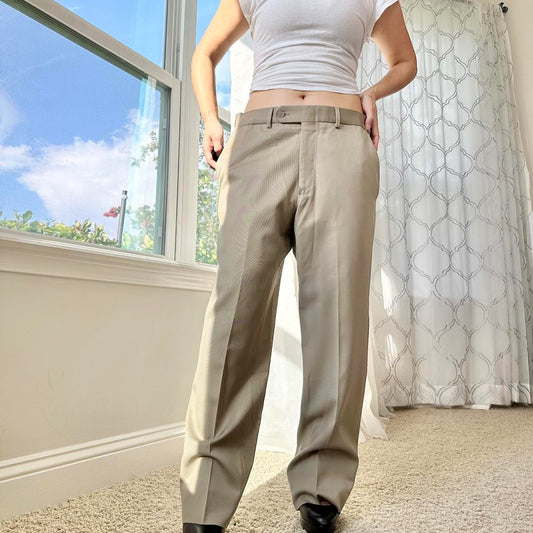 Women's Khaki and Green Trousers